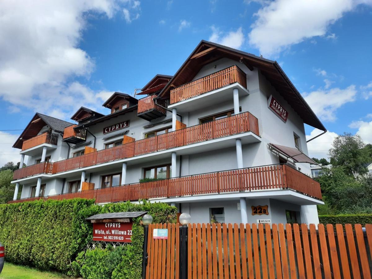 Willa Cyprys - Pokoje I Apartamenty Z Aneksami - Centrum Wisla Ngoại thất bức ảnh